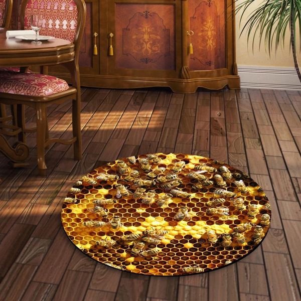 anti-slip bathroom kitchen mat round personality bee crown retro doormat living room door mats outdoor/indoor home decoration
anti-slip bathroom kitchen mat round personality bee crown retro doormat living room door mats outdoor/indoor home decoration