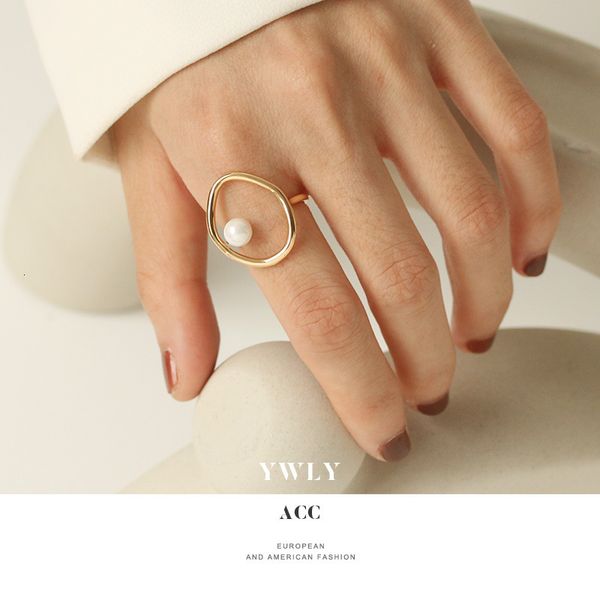 pearl ring: a small number of designers' temperament: simple, copper plated and gold-plated adjustable ring: 20 new products ywly, Silver
pearl ring: a small number of designers' temperament: simple, copper plated and gold-plated adjustable ring: 20 new products ywly, Silver