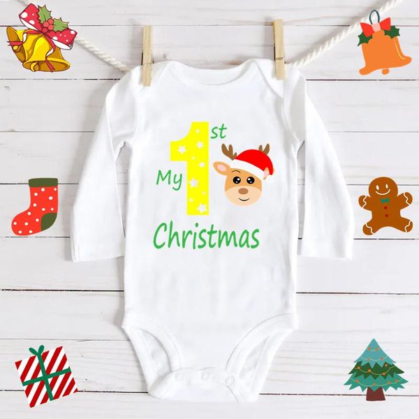 rompers cute my first christmas reindeer for borns white long sleeve cotton boy girl bodysuits 0-24 months, Blue
rompers cute my first christmas reindeer for borns white long sleeve cotton boy girl bodysuits 0-24 months, Blue