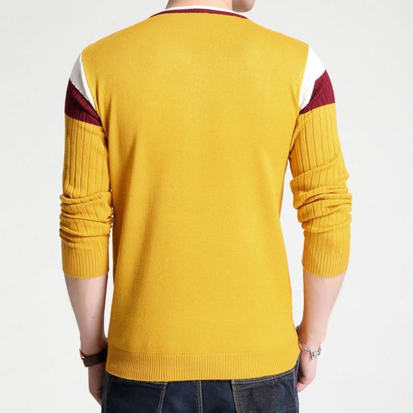 men's sweaters brand sweater button autumn v-collar slim men elastic knitted pullover clothes hombre, White;black
men's sweaters brand sweater button autumn v-collar slim men elastic knitted pullover clothes hombre, White;black