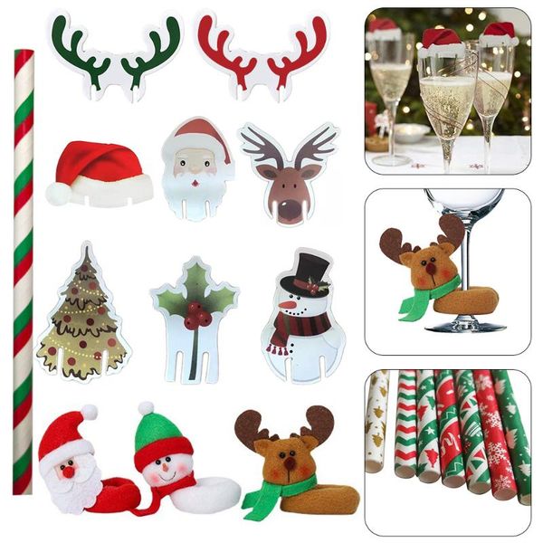 christmas decorations wine cup card year 2022 snowflake drinking straw santa claus snowman elk bells ornament party supplies
christmas decorations wine cup card year 2022 snowflake drinking straw santa claus snowman elk bells ornament party supplies