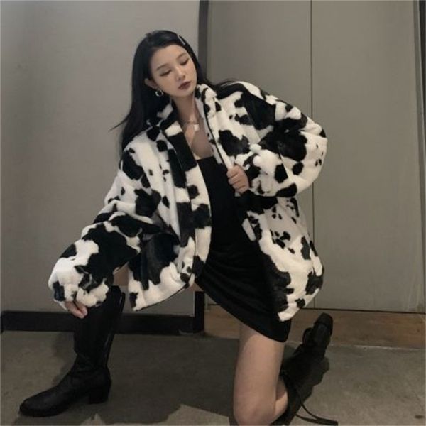 jacket women faux fur coat women's winter printed loose cotton veste femme 211220, Black
jacket women faux fur coat women's winter printed loose cotton veste femme 211220, Black