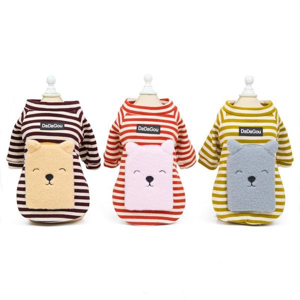dog apparel retro striped sweatshirt personalized pet clothing for small medium large dogs warm clothes hoodie puppy pugs
dog apparel retro striped sweatshirt personalized pet clothing for small medium large dogs warm clothes hoodie puppy pugs