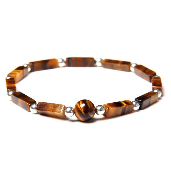 natural tiger eye bracelets men handmade 4*13 mm rectangle stone beads bangle elastic women jewlery silver color charm pulsera, Black
natural tiger eye bracelets men handmade 4*13 mm rectangle stone beads bangle elastic women jewlery silver color charm pulsera, Black