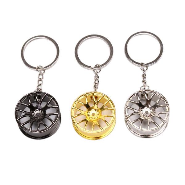 keychains fashion metal wheel steel rim key chain keyring car holder pendant gift, Silver
keychains fashion metal wheel steel rim key chain keyring car holder pendant gift, Silver
