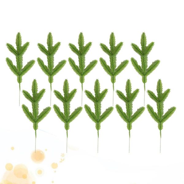 10pcs of one set simulation pine needles branches artificial leaves fake plant landscape ornamen for festival party
10pcs of one set simulation pine needles branches artificial leaves fake plant landscape ornamen for festival party