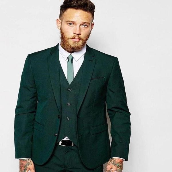 men's suits & blazers groom tuxedos dark green mens wedding notch lapel man jacket blazer men prom/dinner 3 piece, White;black
men's suits & blazers groom tuxedos dark green mens wedding notch lapel man jacket blazer men prom/dinner 3 piece, White;black