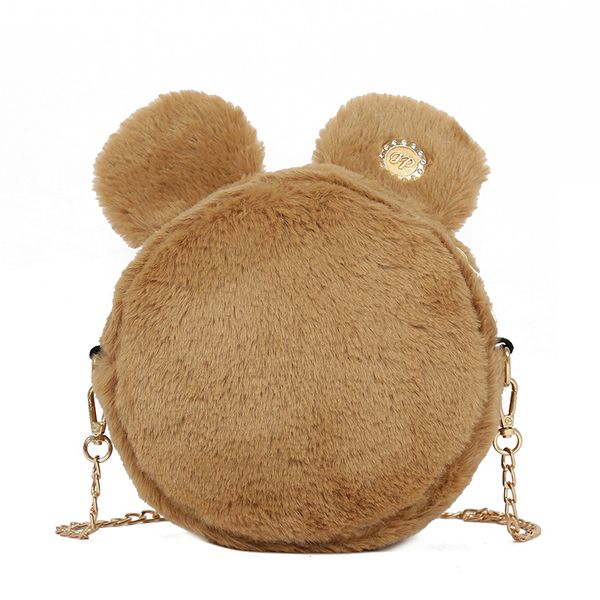bag women 2020 new korean version of shoulder small round bag cartoon cute little ears plush bag messenger chain, Black;red
bag women 2020 new korean version of shoulder small round bag cartoon cute little ears plush bag messenger chain, Black;red