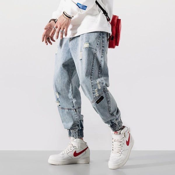 men's jeans men denim pants trousers baggy casual hole for spring autumn korean streetwear hip hop 5xl, Blue
men's jeans men denim pants trousers baggy casual hole for spring autumn korean streetwear hip hop 5xl, Blue