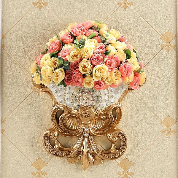 vases luxury diamond wall hanging resin artificial flowers pot crafts home livingroom tv background mural ornaments decoration
vases luxury diamond wall hanging resin artificial flowers pot crafts home livingroom tv background mural ornaments decoration