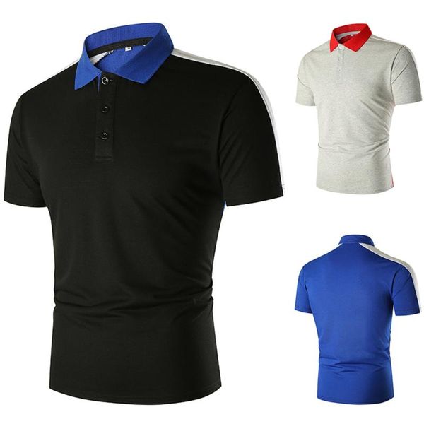 men's polos 2021 shirts short-sleeved summer handsome and comfortable shirt trendy brand fashion lapel s-2xl, White;black
men's polos 2021 shirts short-sleeved summer handsome and comfortable shirt trendy brand fashion lapel s-2xl, White;black