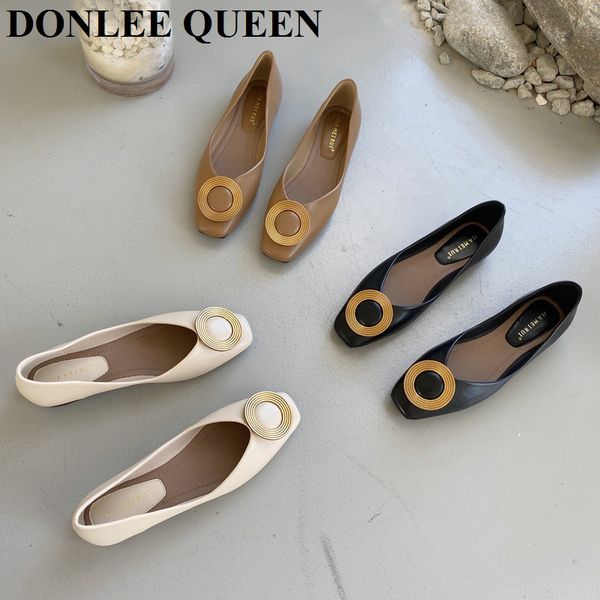 spring fashion women flats ballet metal design square flat shoes woman shallow soft ballerinas slip on moccasins chaussure mujer, Black
spring fashion women flats ballet metal design square flat shoes woman shallow soft ballerinas slip on moccasins chaussure mujer, Black