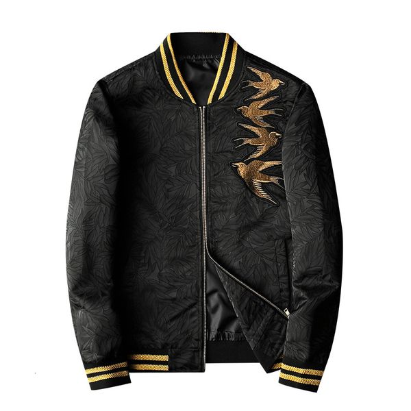 men's jackets baseball jacket, men's short sleeve, abstract digital stripe print and tuxedo embroidery, high pair, a188, Black;brown
men's jackets baseball jacket, men's short sleeve, abstract digital stripe print and tuxedo embroidery, high pair, a188, Black;brown