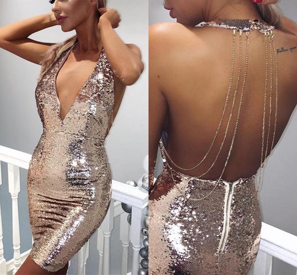 2021 robe de soriee new sparkle gold/sier sequin short cocktail es halter elegant hocoming party p52m, Black
2021 robe de soriee new sparkle gold/sier sequin short cocktail es halter elegant hocoming party p52m, Black