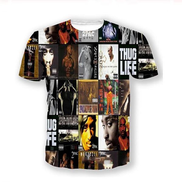 new fashion women men tupac 2pac funny 3d printing t-shirts casual t shirt hip hop summer x115, White;black
new fashion women men tupac 2pac funny 3d printing t-shirts casual t shirt hip hop summer x115, White;black