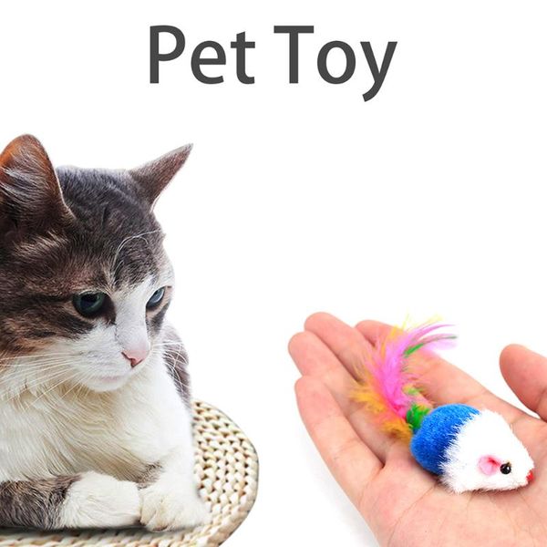 cat toys 10pcs false mouse interactive mini funny animal kitten playing kitty play with feather plush training tools
cat toys 10pcs false mouse interactive mini funny animal kitten playing kitty play with feather plush training tools