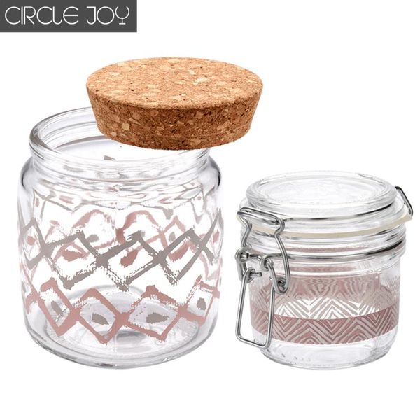 smart home control circle joy european crystal glass sealed storage bottles household multigrain tea caddy lid kitchen food accessories
smart home control circle joy european crystal glass sealed storage bottles household multigrain tea caddy lid kitchen food accessories