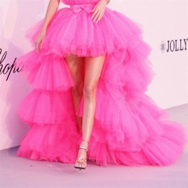 pink tutu layered maxi long skirt high low tiers women prom skirt 5 layers fashion occasion party skirts saia faldas custom 210311, Black
pink tutu layered maxi long skirt high low tiers women prom skirt 5 layers fashion occasion party skirts saia faldas custom 210311, Black