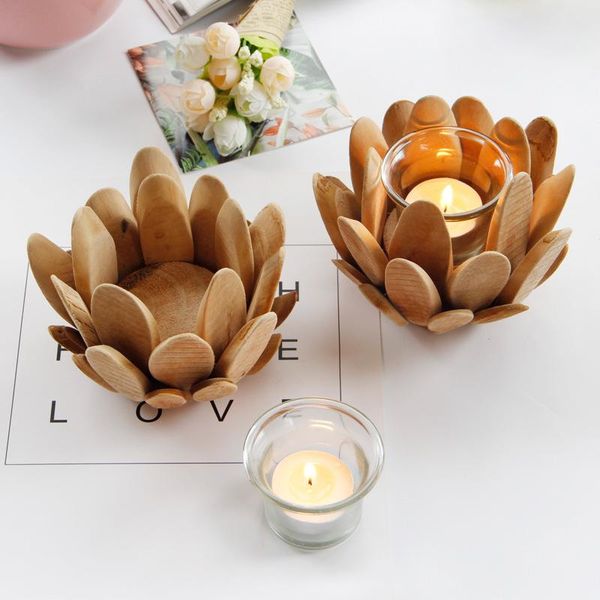 candle holders 1/3pcs wooden candlestick lotus petal glass cup holder wedding table home decor wood stand
candle holders 1/3pcs wooden candlestick lotus petal glass cup holder wedding table home decor wood stand