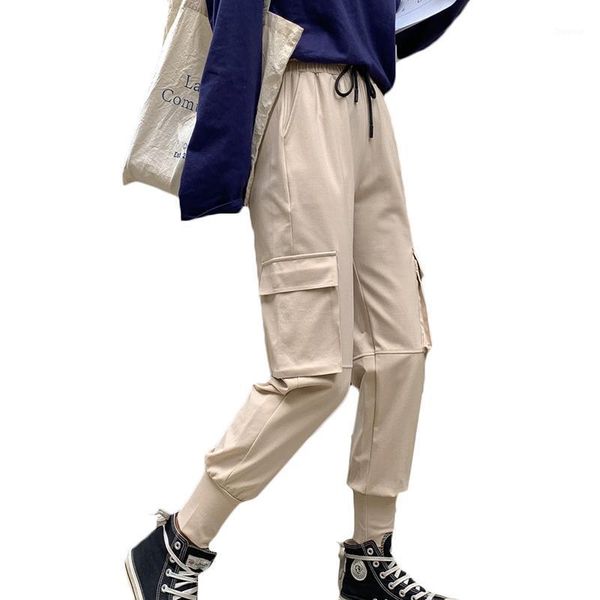 women's pants & capris cargo women high waist loose jogging trousers spring autumn overalls harem womens sports f1295, Black;white
women's pants & capris cargo women high waist loose jogging trousers spring autumn overalls harem womens sports f1295, Black;white