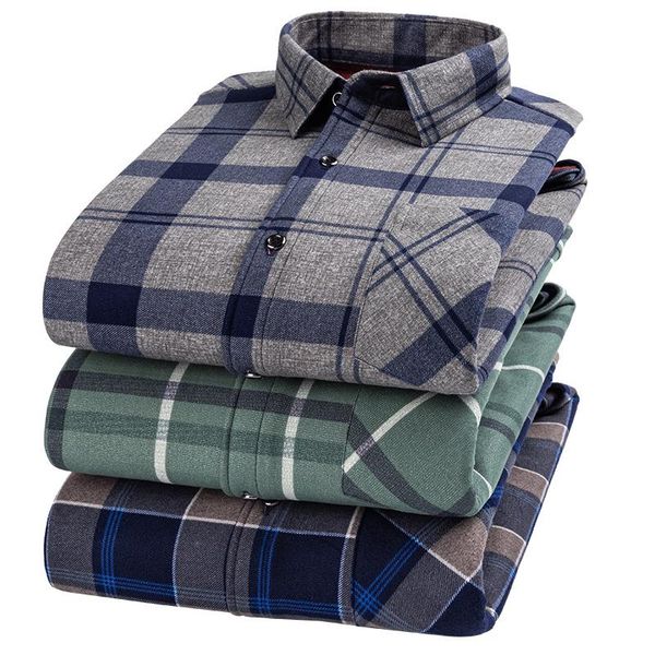 men's casual shirts 2021 winter plus velvet thick plaid shirt classic fashion soft comfortable warm male high-quality, White;black
men's casual shirts 2021 winter plus velvet thick plaid shirt classic fashion soft comfortable warm male high-quality, White;black