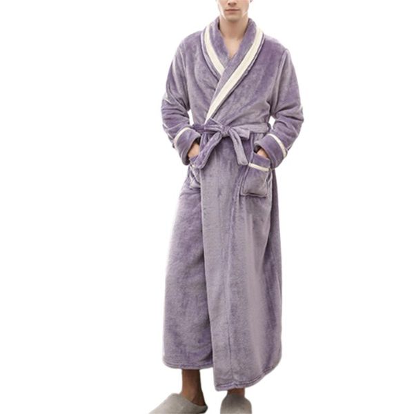 men's sleepwear adults night-robe, turn-down collar long sleeve with waistband for fall winter, purple/silvery grey/pink/navy, Black;brown
men's sleepwear adults night-robe, turn-down collar long sleeve with waistband for fall winter, purple/silvery grey/pink/navy, Black;brown