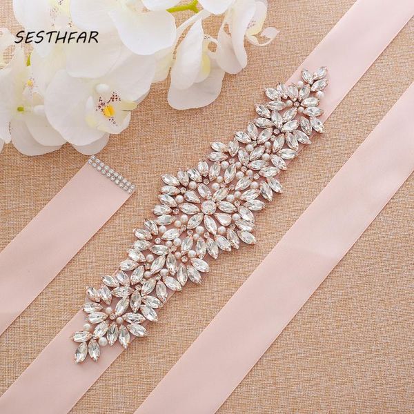 wedding sashes sesthfar bridal belt rhinestones dress handmade rose gold crystal for, White
wedding sashes sesthfar bridal belt rhinestones dress handmade rose gold crystal for, White
