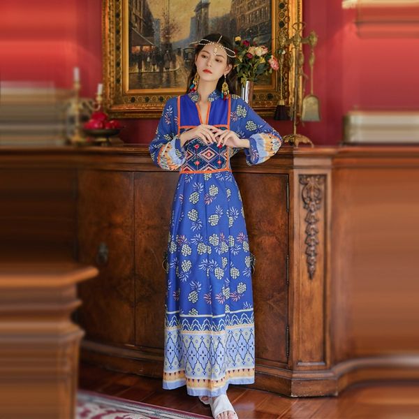 new boho chic dress summer long sleeve travel holiday dress loose long dress robe beach dresses and tunics plus size 11427, Red
new boho chic dress summer long sleeve travel holiday dress loose long dress robe beach dresses and tunics plus size 11427, Red