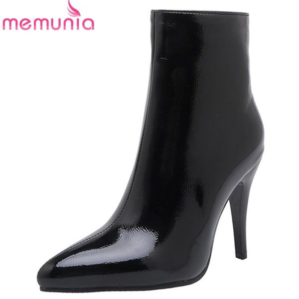 boots memunia 2021 wholesale big size 48 ankle for women pointed toe zip autumn winter high heels dress party shoes woman, Black
boots memunia 2021 wholesale big size 48 ankle for women pointed toe zip autumn winter high heels dress party shoes woman, Black