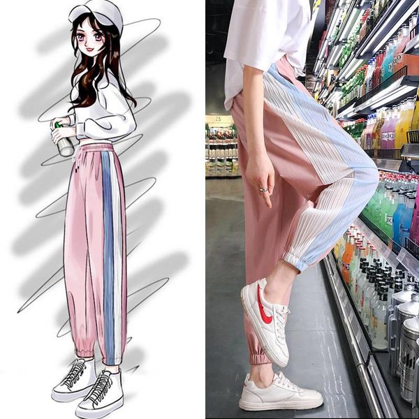 women's pants & capris harem women cool summer autumn casual high waist slim work streetwear loose hip hop trousers girl, Black;white
women's pants & capris harem women cool summer autumn casual high waist slim work streetwear loose hip hop trousers girl, Black;white