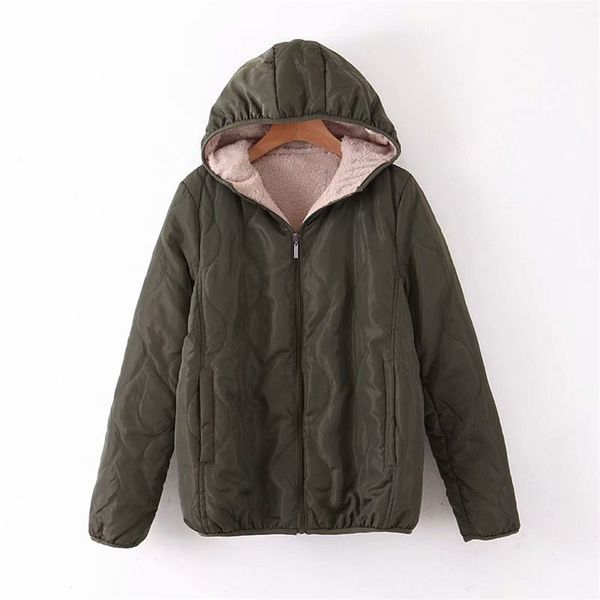 autumn chic fashion thin parkas 4 colors women fleece hooded jackets casual girls long sleeve coat streetwear 210531, Black;brown
autumn chic fashion thin parkas 4 colors women fleece hooded jackets casual girls long sleeve coat streetwear 210531, Black;brown