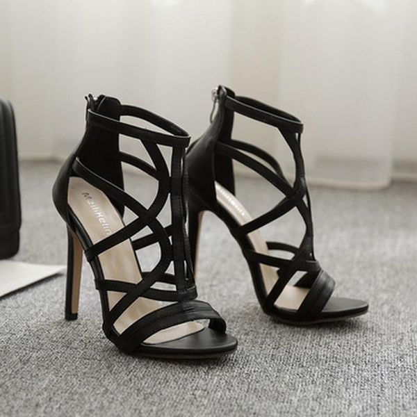 sandals 2021 summer women designer 11cm fetish high heels roman flock yellow blue peep toe lady nightclub shoes, Black 
sandals 2021 summer women designer 11cm fetish high heels roman flock yellow blue peep toe lady nightclub shoes, Black