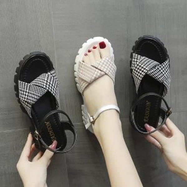 sandals women summer fashion women's 2021 platform ladies shoes sneakers open toe footwear, Black
sandals women summer fashion women's 2021 platform ladies shoes sneakers open toe footwear, Black