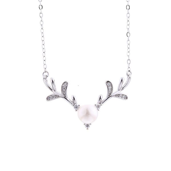 necklace xd170 antler female clavicle chain korean fashion simple pearl pendant silver jewelry temperament forest
necklace xd170 antler female clavicle chain korean fashion simple pearl pendant silver jewelry temperament forest