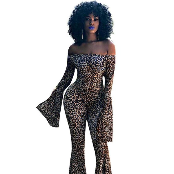 women's jumpsuits & rompers women slash neck jumpsuit off shoulder flare sleeve overalls lady full length body mujer ls3690, Black;white
women's jumpsuits & rompers women slash neck jumpsuit off shoulder flare sleeve overalls lady full length body mujer ls3690, Black;white