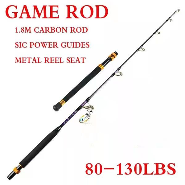 boat fishing rods tackle 1.8m carbon jigging rod sea pole sic guides 37-69kgs trolling japan spinning offshore angling rock
boat fishing rods tackle 1.8m carbon jigging rod sea pole sic guides 37-69kgs trolling japan spinning offshore angling rock