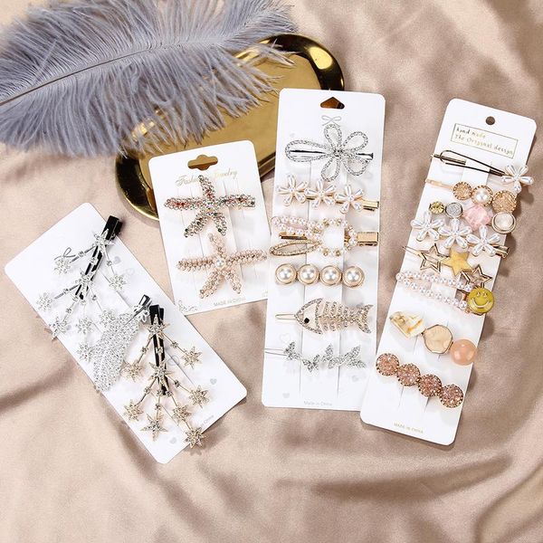hair clips & barrettes fashion vintage star tree feather shape women elegant crystal pearl hairpins headbands accessories, Golden;silver
hair clips & barrettes fashion vintage star tree feather shape women elegant crystal pearl hairpins headbands accessories, Golden;silver