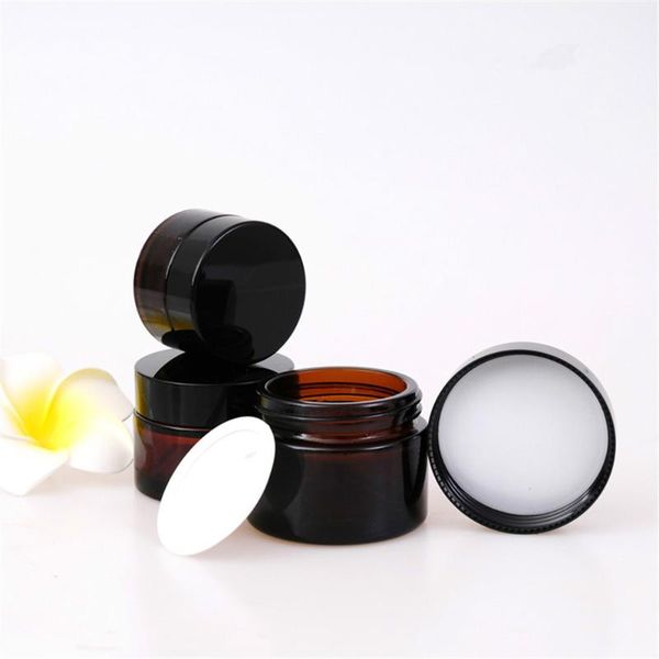 storage bottles & jars dhl 56pcs/lot 20g/cc empty brown glass eye cream jar in refillable protable cosmetic bottle with 3colors lid
storage bottles & jars dhl 56pcs/lot 20g/cc empty brown glass eye cream jar in refillable protable cosmetic bottle with 3colors lid