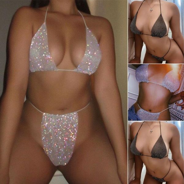 women's swimwear women sequin rhinestone crystal diamond push-up bikini set swimsuit bathing suit bling low waist sets, White;black
women's swimwear women sequin rhinestone crystal diamond push-up bikini set swimsuit bathing suit bling low waist sets, White;black