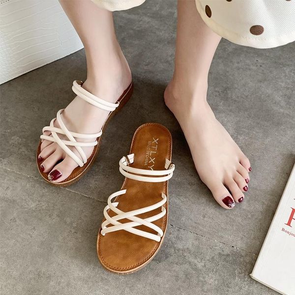 slippers 2021 summer women retro casual straw braided slides beach outdoor sandals rome style thick-soled flats, Black
slippers 2021 summer women retro casual straw braided slides beach outdoor sandals rome style thick-soled flats, Black