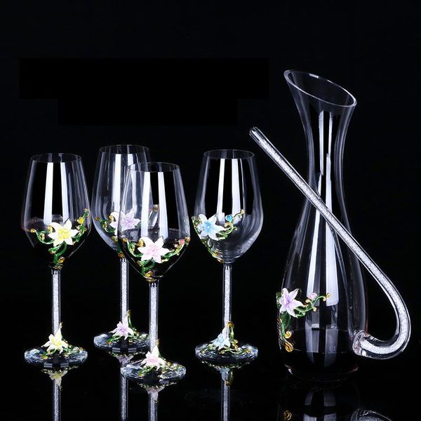 hip flasks lead-crystal enamel glass cup and decanters set diamond flower desin wine goblet red pourer bar drinkware gift
hip flasks lead-crystal enamel glass cup and decanters set diamond flower desin wine goblet red pourer bar drinkware gift