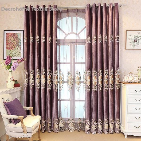 curtain & drapes european luxury living room bedroom wedding high-end flannel embroidered blackout finished customization
curtain & drapes european luxury living room bedroom wedding high-end flannel embroidered blackout finished customization