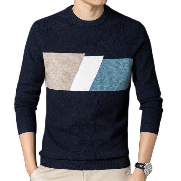 men's sweaters spliced drop sleeve sweater men casual o-neck slim fit pullovers winter warm knitted male, White;black
men's sweaters spliced drop sleeve sweater men casual o-neck slim fit pullovers winter warm knitted male, White;black