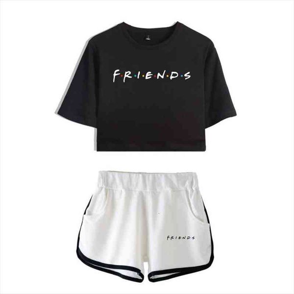 cool show ill be there for you summer two piece set women shorts lovely t-shirt girls friends sport suits, Gray
cool show ill be there for you summer two piece set women shorts lovely t-shirt girls friends sport suits, Gray