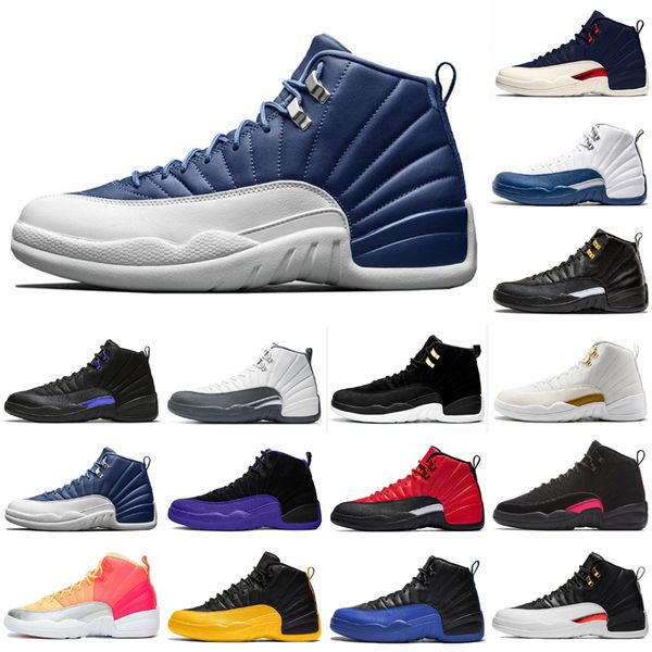 basketball shoes jumpman 12 12s mens sneakers stone blue university gold ovo trainers size 40-47
basketball shoes jumpman 12 12s mens sneakers stone blue university gold ovo trainers size 40-47