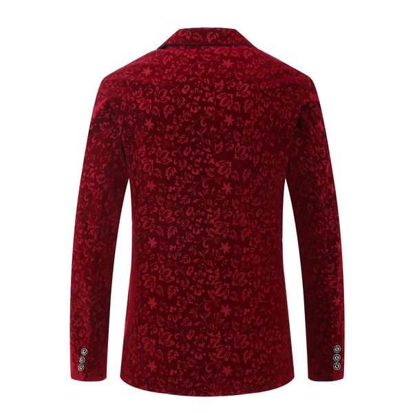 men's suits & blazers pyjtrl men's jacket fashions autumn red burgundy wine pattern velvet blazer slim fit stage designs fantasy s, White;black
men's suits & blazers pyjtrl men's jacket fashions autumn red burgundy wine pattern velvet blazer slim fit stage designs fantasy s, White;black