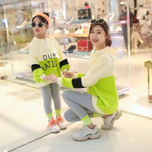 parent women's 2021 new foreign sle girl fashion spring and autumn mother child drs girls' sports suit, Blue
parent women's 2021 new foreign sle girl fashion spring and autumn mother child drs girls' sports suit, Blue