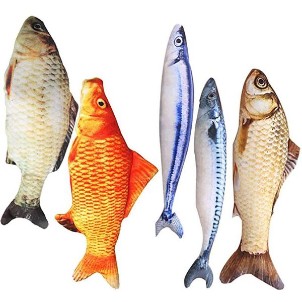 cat toys pet soft plush 3d fish shape toy cats chew playing with catnip interactive stuffed pillow doll simulation for
cat toys pet soft plush 3d fish shape toy cats chew playing with catnip interactive stuffed pillow doll simulation for