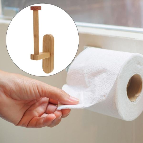 toilet paper holders 1pc creative wood roll holder towel rack for bathroom (wood color)
toilet paper holders 1pc creative wood roll holder towel rack for bathroom (wood color)