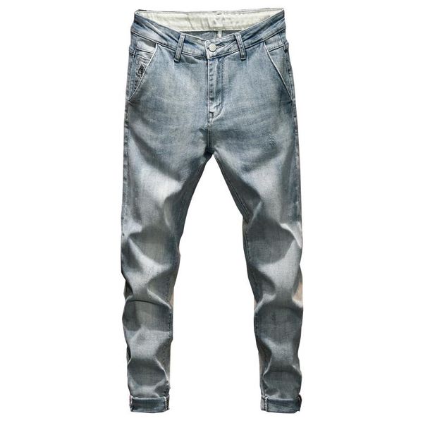 men's jeans men slim fit light blue stretch spring summer trousers for man 2021 clothing casual denim pants,311
men's jeans men slim fit light blue stretch spring summer trousers for man 2021 clothing casual denim pants,311